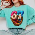Baseball Drip Ice Cream Number 67 Player Or 67th Birthday Comfort Colors Sweatshirt Butter Baseball Drip Ice Cream Number 67 Player Or 67th Birthday Comfort Colors Sweatshirt Butter