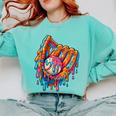 Baseball Drip Ice Cream Sprinkles Baseball Glove For Boys Comfort Colors Sweatshirt Butter Baseball Drip Ice Cream Sprinkles Baseball Glove For Boys Comfort Colors Sweatshirt Butter