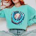 Baseball Drip Ice Cream Sprinkles Baseball Player Premium Tri-Blend Comfort Colors Sweatshirt Butter Baseball Drip Ice Cream Sprinkles Baseball Player Premium Tri-Blend Comfort Colors Sweatshirt Butter