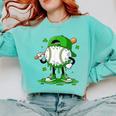 Baseball Drip Icecream Apparel Youth Boy St Patrick's Day Comfort Colors Sweatshirt Butter Baseball Drip Icecream Apparel Youth Boy St Patrick's Day Comfort Colors Sweatshirt Butter