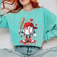 Baseball Drip Icecream Apparel Youth Boy Valentine Comfort Colors Sweatshirt Butter Baseball Drip Icecream Apparel Youth Boy Valentine Comfort Colors Sweatshirt Butter