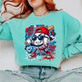 Baseball Drip Icecream Heart Valentine Day Boys Kids Red Comfort Colors Sweatshirt Butter Baseball Drip Icecream Heart Valentine Day Boys Kids Red Comfort Colors Sweatshirt Butter