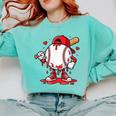 Baseball Drip Icecream Men Boy Valentine Comfort Colors Sweatshirt Butter Baseball Drip Icecream Men Boy Valentine Comfort Colors Sweatshirt Butter