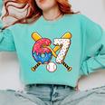 Baseball Drip Number 67 Player 67th Birthday Meme Comfort Colors Sweatshirt Butter Baseball Drip Number 67 Player 67th Birthday Meme Comfort Colors Sweatshirt Butter