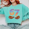 Baseball Drip Number 67 Player Six Seven Meme Comfort Colors Sweatshirt Butter