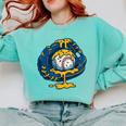 Baseball Drip Team For Boys Ice Cream Cool Comfort Colors Sweatshirt Butter