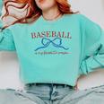 Baseball Is My Favorite Season Shirt Baseball Season Vibes Comfort Colors Sweatshirt Butter