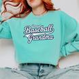 Baseball Grandma Graphic Comfort Colors Sweatshirt Butter Baseball Grandma Graphic Comfort Colors Sweatshirt Butter