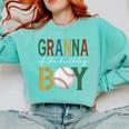Baseball Granna Of The Birthday Boy Family Matching Comfort Colors Sweatshirt Butter Baseball Granna Of The Birthday Boy Family Matching Comfort Colors Sweatshirt Butter