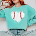 Baseball Heart Love Sport Valentines Day Men Women Boys Kids Comfort Colors Sweatshirt Butter Baseball Heart Love Sport Valentines Day Men Women Boys Kids Comfort Colors Sweatshirt Butter