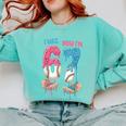 Baseball Ice Cream I Was 6 Now I'm 7 67 Birthday Boy Comfort Colors Sweatshirt Butter