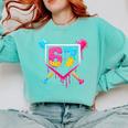 Baseball Ice Cream Drip 67 Meme Six Seven 67th Birthday Comfort Colors Sweatshirt Butter Baseball Ice Cream Drip 67 Meme Six Seven 67th Birthday Comfort Colors Sweatshirt Butter