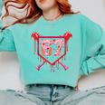 Baseball Ice Cream Drip Number 67 Meme Valentine Couple Love Comfort Colors Sweatshirt Butter Baseball Ice Cream Drip Number 67 Meme Valentine Couple Love Comfort Colors Sweatshirt Butter