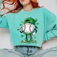 Baseball Icecream Apparel Youth Boy St Patrick's Day Comfort Colors Sweatshirt Butter