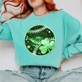 Baseball Irish Shamrock Lucky Clover St Patricks Day Boys Comfort Colors Sweatshirt Butter Baseball Irish Shamrock Lucky Clover St Patricks Day Boys Comfort Colors Sweatshirt Butter