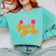 Baseball Lifestyle Home Plate Ice Cream Drip Men Boys Kids Comfort Colors Sweatshirt Butter