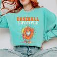 Baseball Lifestyle Ice Cream Drip Baseball Glove Crossed Bat Comfort Colors Sweatshirt Butter Baseball Lifestyle Ice Cream Drip Baseball Glove Crossed Bat Comfort Colors Sweatshirt Butter