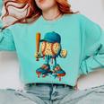 Baseball Lifestyle Youth Baseball Drip Icecream Comfort Colors Sweatshirt Butter Baseball Lifestyle Youth Baseball Drip Icecream Comfort Colors Sweatshirt Butter
