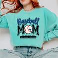 Baseball Mom Blue Varsity Baseball Mama Cute Mother's Day Comfort Colors Sweatshirt Butter Baseball Mom Blue Varsity Baseball Mama Cute Mother's Day Comfort Colors Sweatshirt Butter