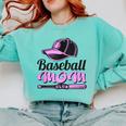 Baseball Mom Club Cool Comfort Colors Sweatshirt Butter