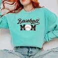 Baseball Mom Baseball Comfort Colors Sweatshirt Butter