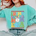 In My Baseball Mom Era Tee Bunny Ears Rabbit Baseball Comfort Colors Sweatshirt Butter