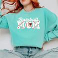 Baseball Mom Game Day Comfort Colors Sweatshirt Butter Baseball Mom Game Day Comfort Colors Sweatshirt Butter