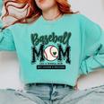 Baseball Mom Green Varsity Baseball Mama Cute Mother's Day Comfort Colors Sweatshirt Butter Baseball Mom Green Varsity Baseball Mama Cute Mother's Day Comfort Colors Sweatshirt Butter