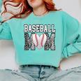 Baseball Mom Heart Sports Mom Comfort Colors Sweatshirt Butter Baseball Mom Heart Sports Mom Comfort Colors Sweatshirt Butter