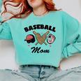 Baseball Mom Leopard Heart Game Day Love Mommy Comfort Colors Sweatshirt Butter Baseball Mom Leopard Heart Game Day Love Mommy Comfort Colors Sweatshirt Butter