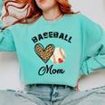 Baseball Mom Leopard Heart Baseball Player Kids Comfort Colors Sweatshirt Butter Baseball Mom Leopard Heart Baseball Player Kids Comfort Colors Sweatshirt Butter