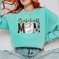 Baseball Mom Mama Mother Comfort Colors Sweatshirt Butter Baseball Mom Mama Mother Comfort Colors Sweatshirt Butter