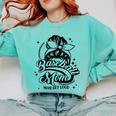 Baseball Mom May Get Loud Messy Bun Mother's Day Comfort Colors Sweatshirt Butter Baseball Mom May Get Loud Messy Bun Mother's Day Comfort Colors Sweatshirt Butter