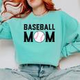 Baseball Mom Mommy Mama Mother's Day Women Retro Ball Sports Comfort Colors Sweatshirt Butter Baseball Mom Mommy Mama Mother's Day Women Retro Ball Sports Comfort Colors Sweatshirt Butter