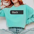 Baseball Mom Moms Against Baseball Pants On Back Comfort Colors Sweatshirt Butter