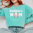 Baseball MOM Mother's Day Baseball Game Cheer Mom Comfort Colors Sweatshirt Butter Baseball MOM Mother's Day Baseball Game Cheer Mom Comfort Colors Sweatshirt Butter