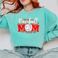 Baseball Mom Mother's Day For Mom Game Day Outfit Comfort Colors Sweatshirt Butter