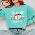 Baseball Mom Like A Normal Mom But Louder & Prouder Women Comfort Colors Sweatshirt Butter Baseball Mom Like A Normal Mom But Louder & Prouder Women Comfort Colors Sweatshirt Butter