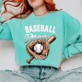 Baseball Mom Baseball Player Comfort Colors Sweatshirt Butter Baseball Mom Baseball Player Comfort Colors Sweatshirt Butter