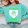 Baseball Mom Quote My Stepson Works From Home Comfort Colors Sweatshirt Butter Baseball Mom Quote My Stepson Works From Home Comfort Colors Sweatshirt Butter