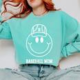 Baseball Mom Smile Face Shirt Varsity Cute Happy Face Women Comfort Colors Sweatshirt Butter Baseball Mom Smile Face Shirt Varsity Cute Happy Face Women Comfort Colors Sweatshirt Butter