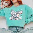 Baseball Mom Squad Comfort Colors Sweatshirt Butter Baseball Mom Squad Comfort Colors Sweatshirt Butter