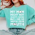 Baseball Mom Swing Watch Mouth Baseball Boy Comfort Colors Sweatshirt Butter Baseball Mom Swing Watch Mouth Baseball Boy Comfort Colors Sweatshirt Butter