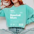 Baseball Mom Graphic Tees For Women Comfort Colors Sweatshirt Butter Baseball Mom Graphic Tees For Women Comfort Colors Sweatshirt Butter
