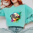 Baseball Mom USA American Baseball Graphic Comfort Colors Sweatshirt Butter Baseball Mom USA American Baseball Graphic Comfort Colors Sweatshirt Butter