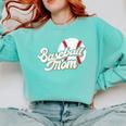 Baseball Mom's Favorite Game Day Comfort Colors Sweatshirt Butter Baseball Mom's Favorite Game Day Comfort Colors Sweatshirt Butter