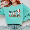 Baseball Oma Women BallPark Oma Baseball Mom Mother's Day Comfort Colors Sweatshirt Butter Baseball Oma Women BallPark Oma Baseball Mom Mother's Day Comfort Colors Sweatshirt Butter