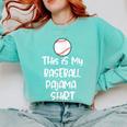 This Is My Baseball Pajama Shirt For Players Teens Boys Girl Comfort Colors Sweatshirt Butter