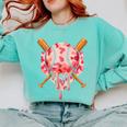 Baseball Pink Camo Ice Cream Youth Boys Girls Comfort Colors Sweatshirt Butter Baseball Pink Camo Ice Cream Youth Boys Girls Comfort Colors Sweatshirt Butter