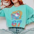 Baseball Player 67 Number 67th Sports Ice Cream Drip Comfort Colors Sweatshirt Butter